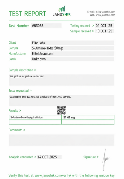 5-Amino-1mq 50MG