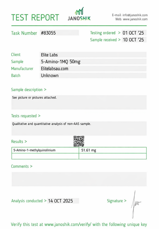 5-Amino-1mq 50MG