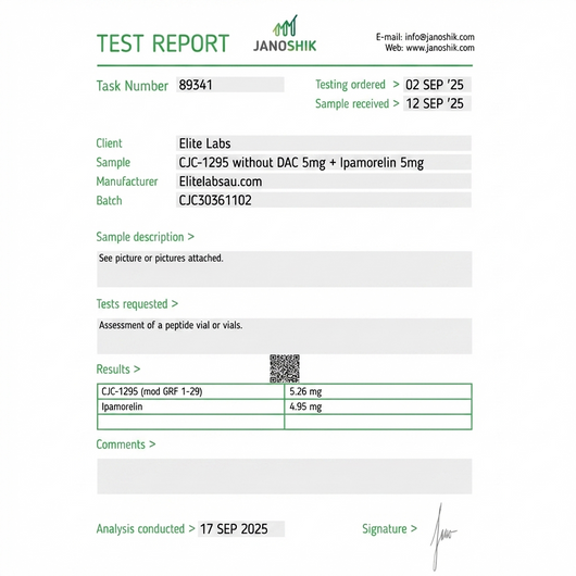 Cjc-1295+ipa 10mg